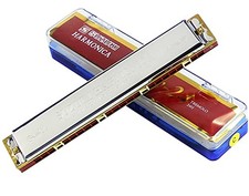 Suzuki -24H C 24-Hole Tremolo Harmonica, High-Quality Suzuki Tremolo Harmonica _ picture