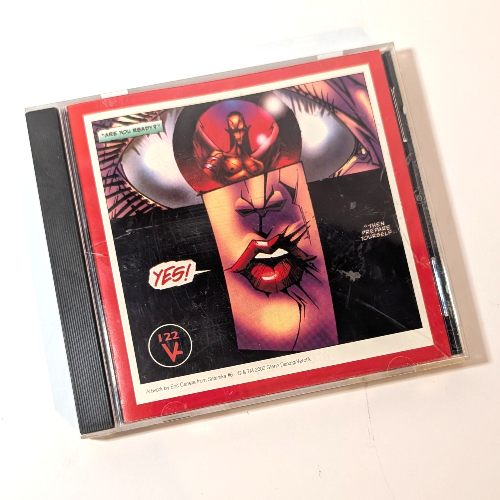 Glenn Danzig\'s Verotik Satanika VirtuallyAlternative 122, Nov 2000, VTG Promo CD