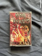 RARE 1990 Vital Remains – Excruciating Pain Death Metal Original Cassette Tape picture