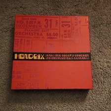 JIMI HENDRIX - SONGS FOR GROOVY CHILDREN:THE FILLMORE EAST CONC 8 VINYL LP USED picture