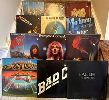 #1 Classic Rock Vinyl LP's AWESOME TITLES  $6 Flat Shipping Per Order 10/14 picture