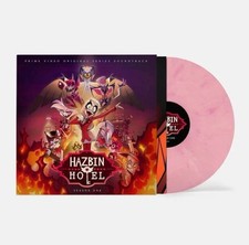 Hazbin Hotel Season One Soundtrack LP Heavenly Skies Bubblegum Pink LE500 picture