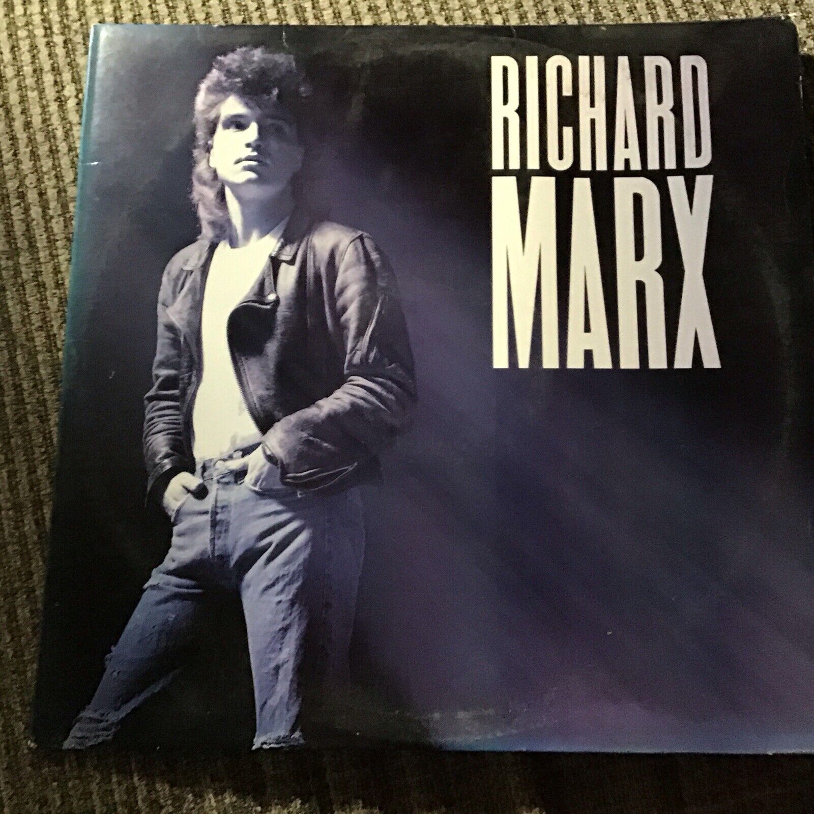 RICHARD MARX 1987 SELF-TITLED DEBUT LP MANHATTAN PRINT VINTAGE VINYL 10TRX
