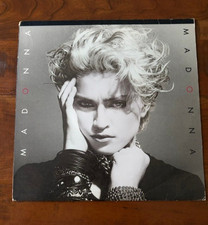 MADONNA -  Self Titled - Vinyl LP (Sire, 1983)  VG+ 1-23867 - Lucky Star picture