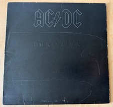 AC/DC BACK IN BLACK 1980 Mastered by Robert Ludwig (RL / Masterdisk) VG+/VG+ picture