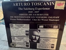 Sealed Toscanini The Salzburg Experience 9CD Box Remastered Comp Crammofon 2000 picture