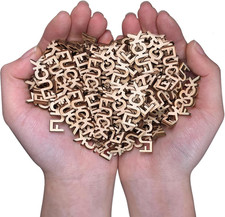 300Pcs Wooden Fucks | Bag of F*CKS, Jar of F Gift with No F*CKS to Give - Stress picture