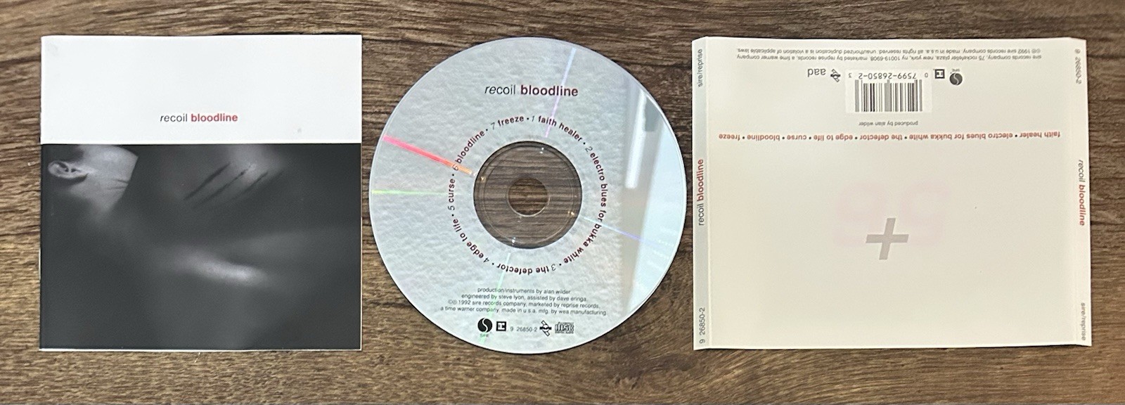 Bloodline by Recoil (CD, Apr-1992, Sire)