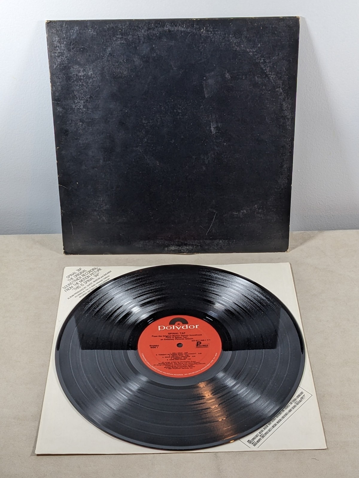 Spinal Tap This Is Spinal Tap 1984 LP Polydor 817 846-1 VG+ Vinyl Gatefold