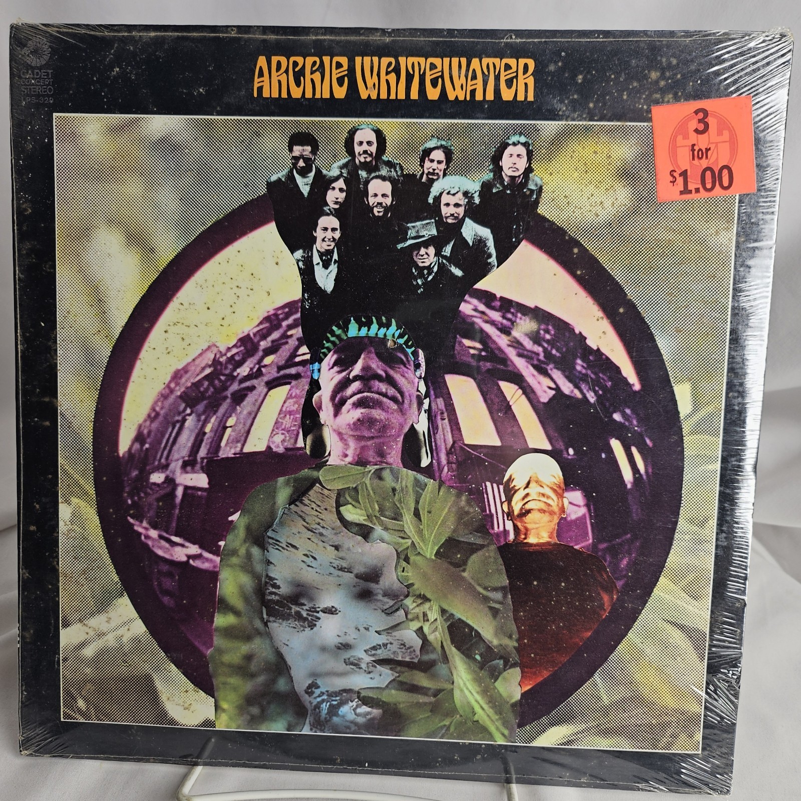 Archie Whitewater 1970 Vintage Sealed Vinyl LP Cadet LPS-329 Hole Punched Cover
