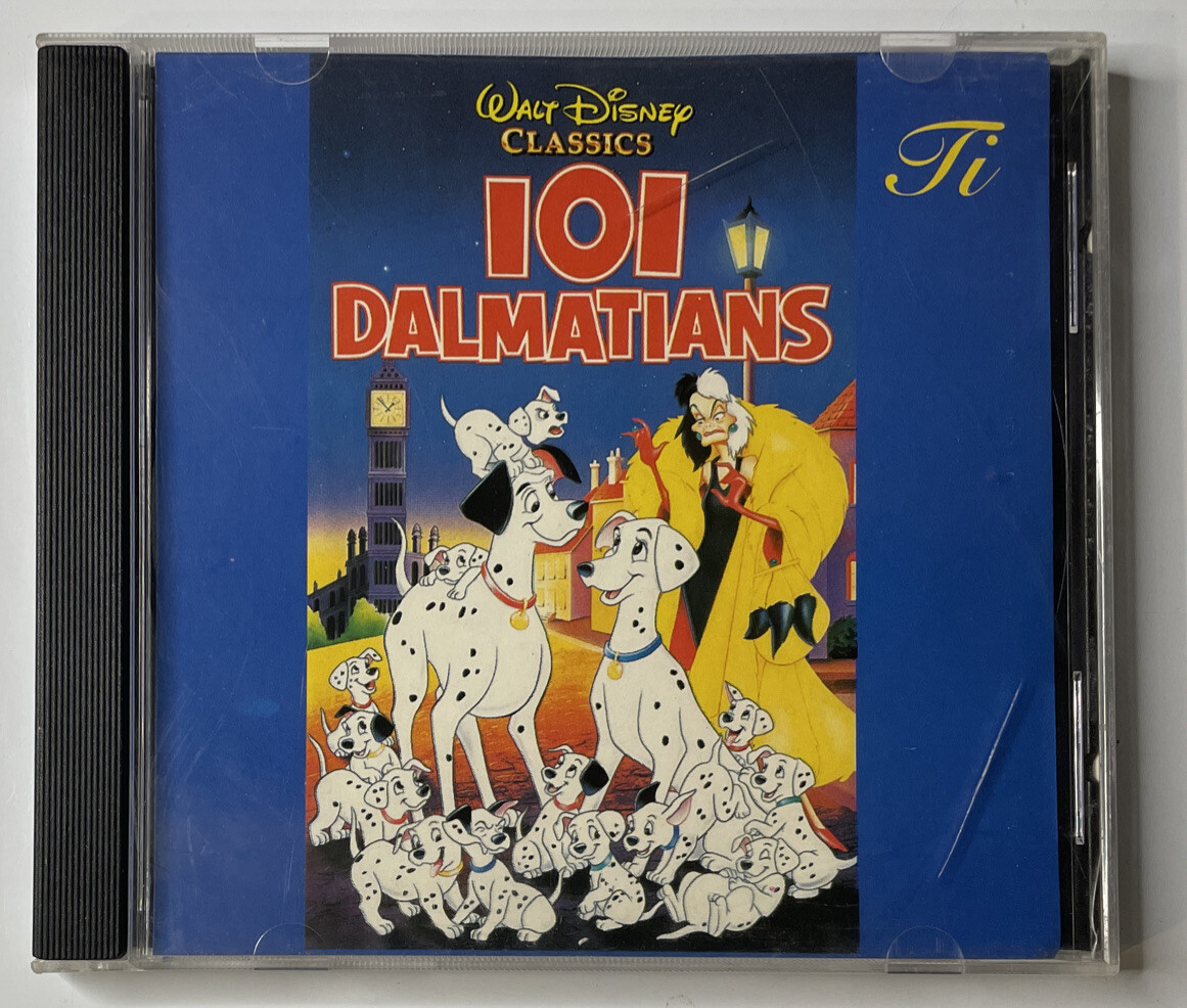 101 Dalmatians CD Story Book - Walt Disney Classics - Vintage Timeless Treasure