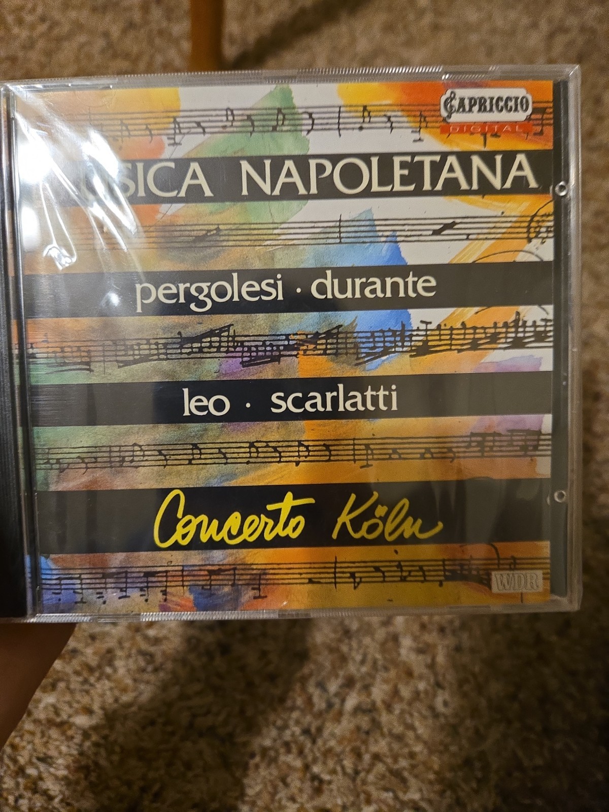 Pergolesi, Durante : Musica Napoletana (CD 1993 Capriccio) *Rare* New sealed