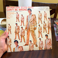 Elvis Presley 50,000,000 Elvis Fans Can't Be Wrong LP Vinyl 33 RCA LPM-2075 picture