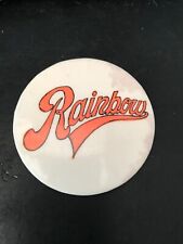 Rainbow Badge Pin Vintage circa mid 1970s - Very Rare Badge Now  picture