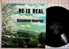 Volunteer Quartet – He Is Real LP Record Skyland Gospel 33⅓ RPM picture