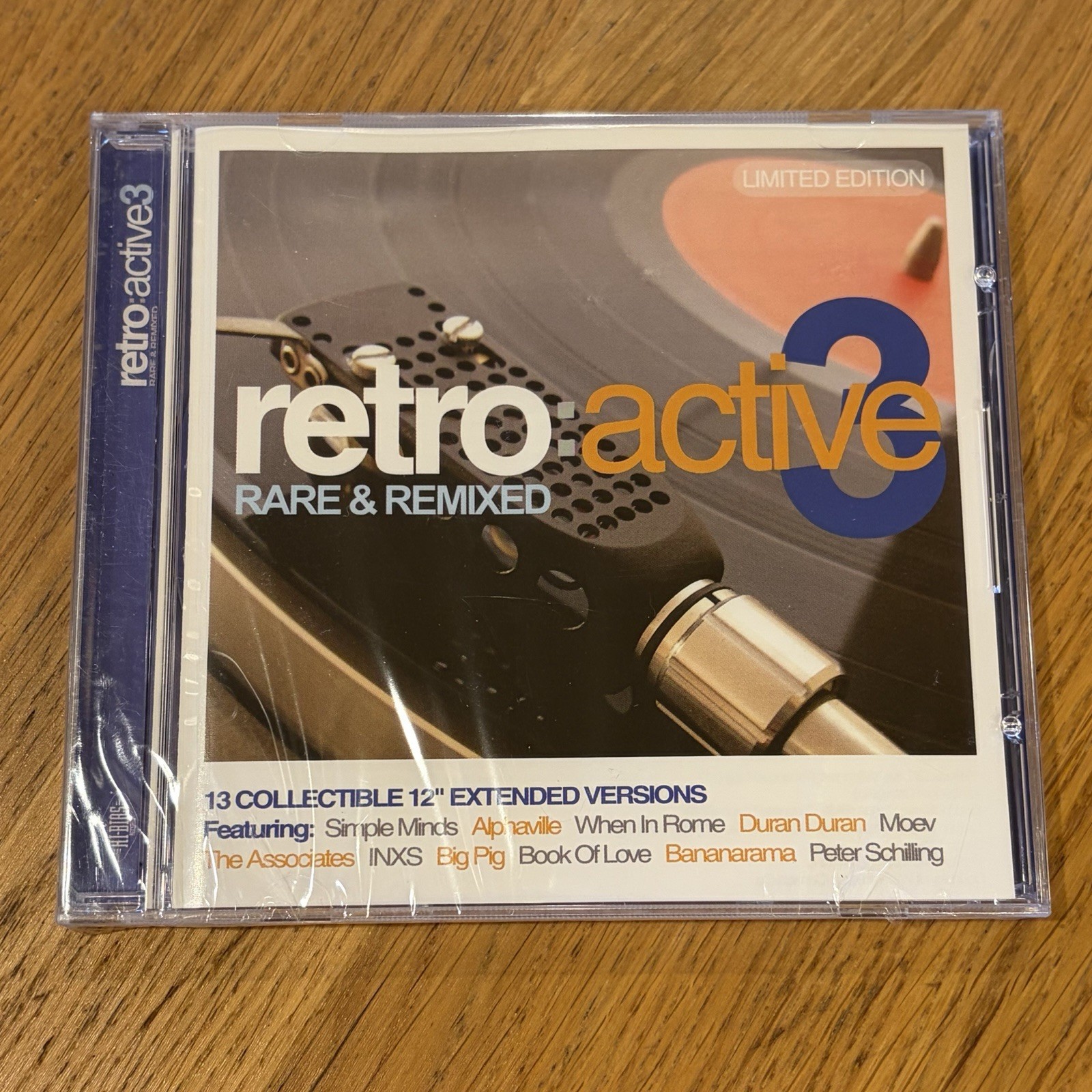 Retro:Active - Rare & Remixed CD Vol.3 Collectible 12” Extended NEW SEALED READ