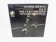 Henryk Szeryng Bach: The Unaccompanied Sonatas & Partitas Complete 3 LP Box Set picture