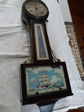 Antique New Haven Banjo Clock picture
