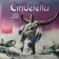 Cinderella live LP Pink Swirl Vinyl Long Cold Winter Tour Moscow 89 Numbered NEW picture