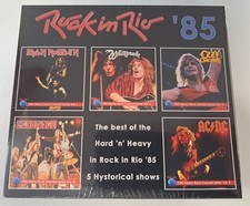 Rock In Rio '85 New 7 CD Box Set AC/DC Maiden Osbourne Scorpions Whitesnake picture