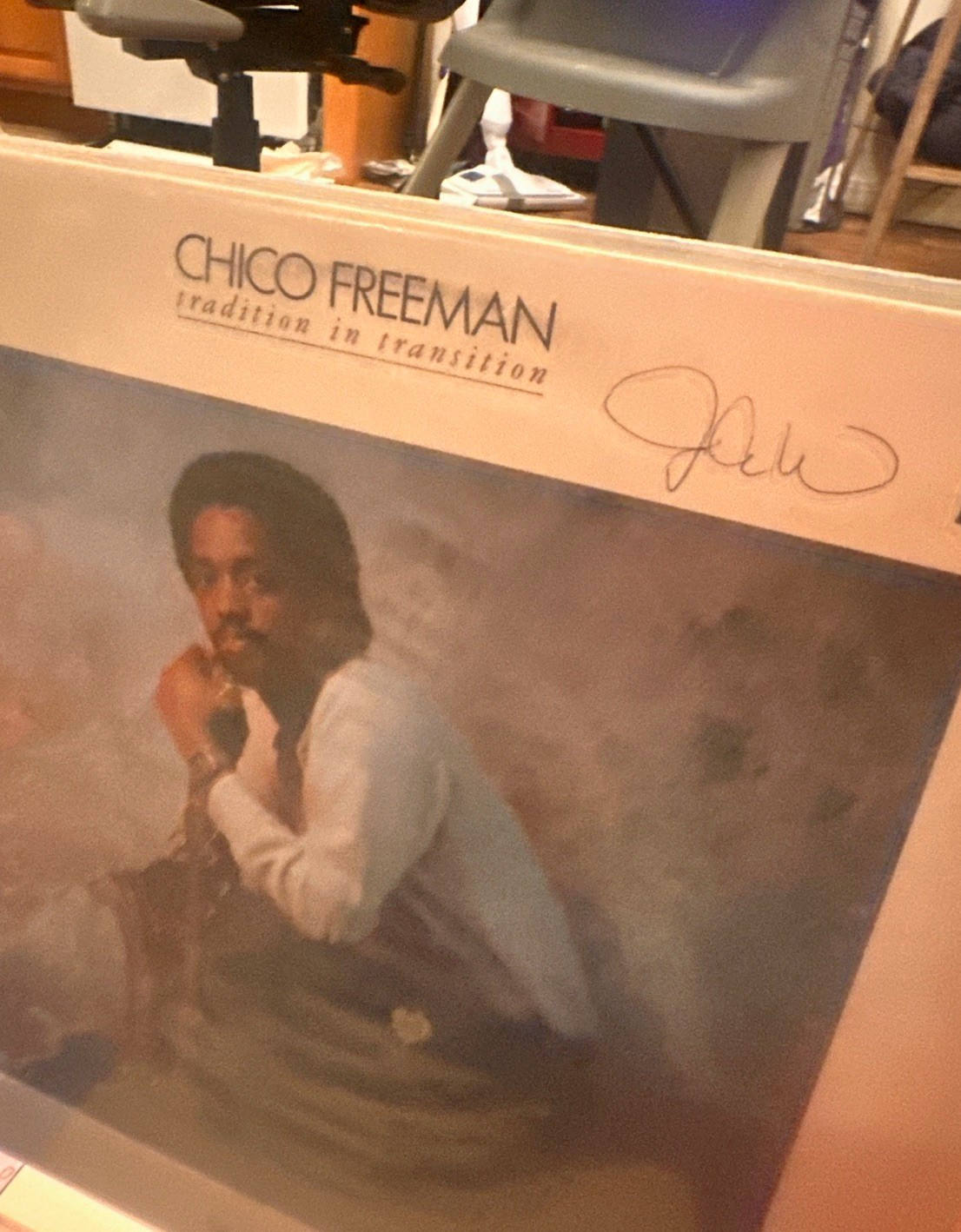 SIGNED Chico Freeman Tradition in Transition Elektra Musician 12\