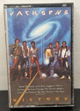 The Jacksons Victory Cassette 1984 Epic Mick Jagger Pop R&B 38946 Tested: (3B1). picture