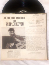 Eddie Fisher “People Like You” LP (RCA Victor LPM 3820) 12