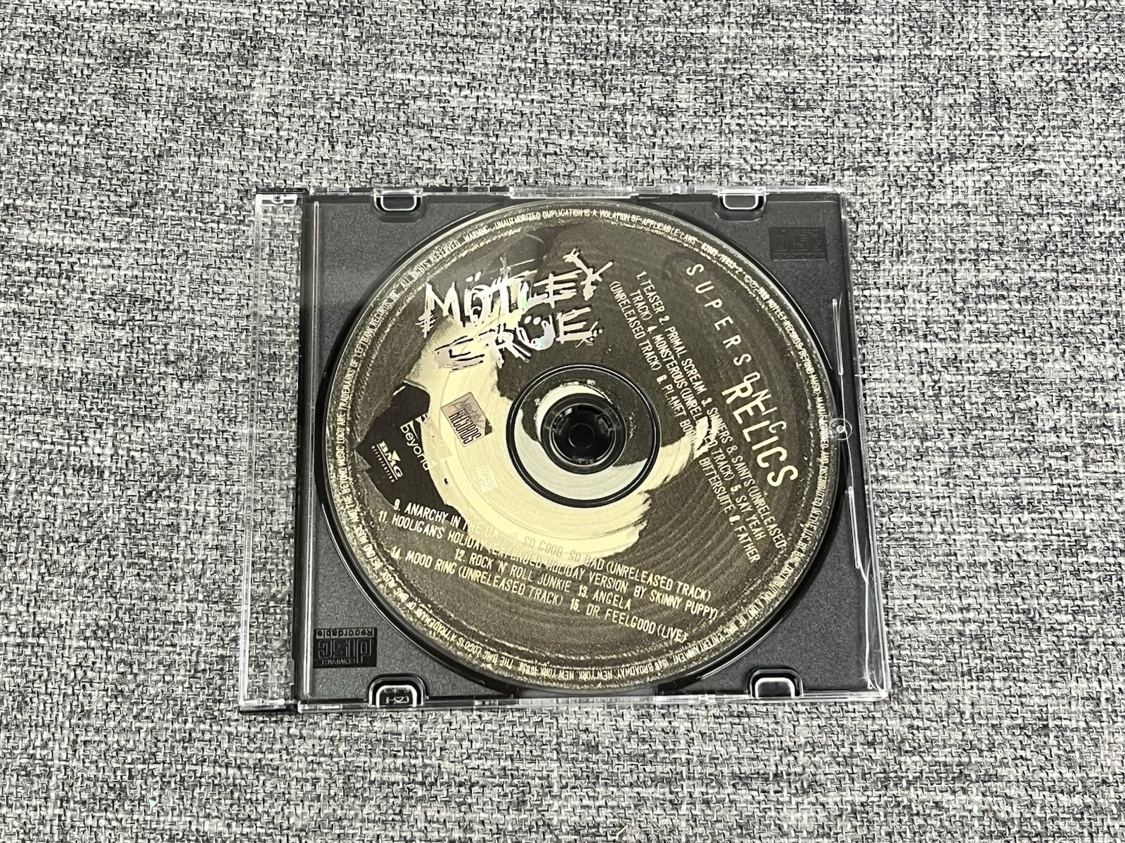 Mötley Motley Crue Crüe - Supersonic Relics CD 1999