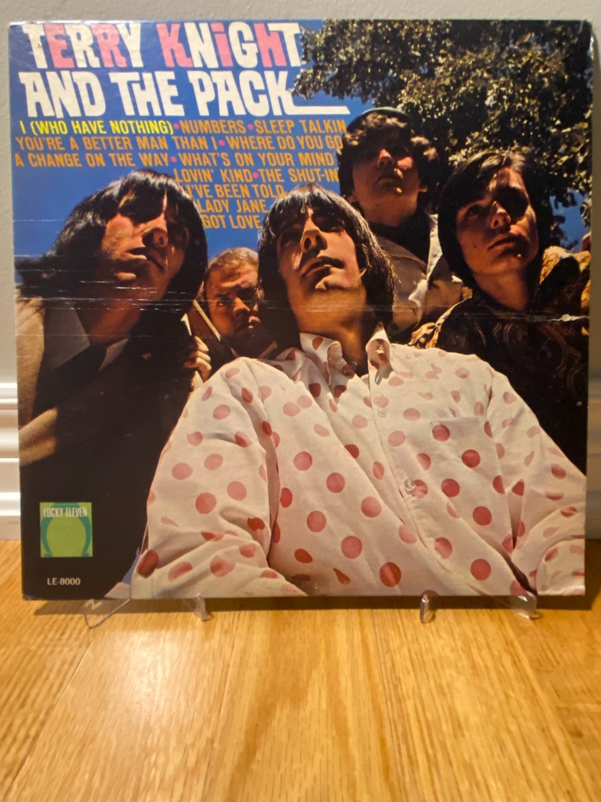 TERRY KNIGHT AND THE PACK SELF TITLED Vinyl Record LE-8000
