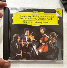 Deutsche Grammophon Tchaikovsky/Borodin String Quartets Emerson CD Digital 1986 picture