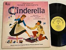 Walt Disney Cinderella Soundtrack OST LP Disneyland Mono 1959 DQ-1207 VG+ picture