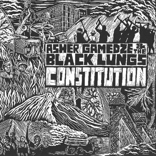 Asher Gamedze & The Black Lungs - Constitution [New CD] Digipack Packaging