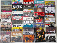 COLLECTION OF 45 RARE INDIE PUNK & HARD CORE SHORT PRINT VINYL RECORD 45s picture