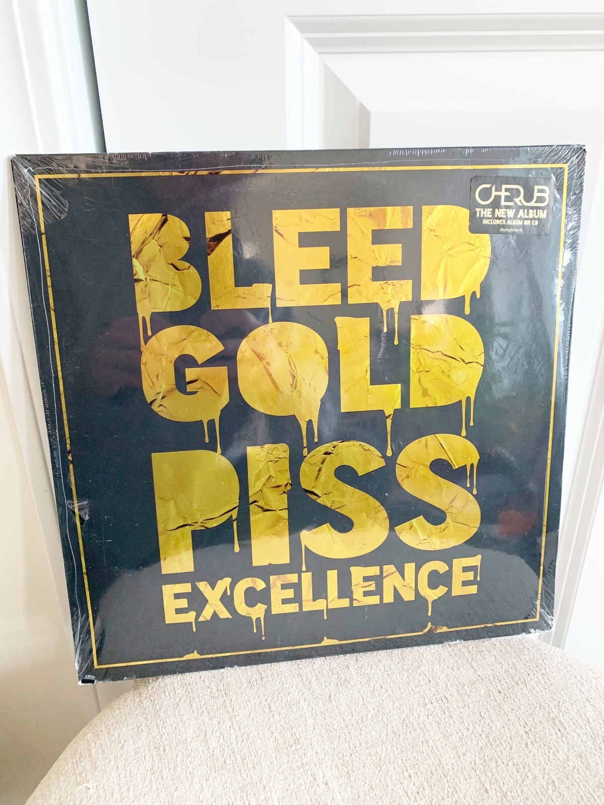 Cherub Bleed Gold Piss Excellence 2XLP Vinyl Record Album New Sealed (read)