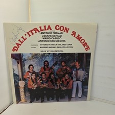 Dall Italia Con Amore LP Antonio Furnari Cesare Schiavi Mario Caruso Vyl Record picture
