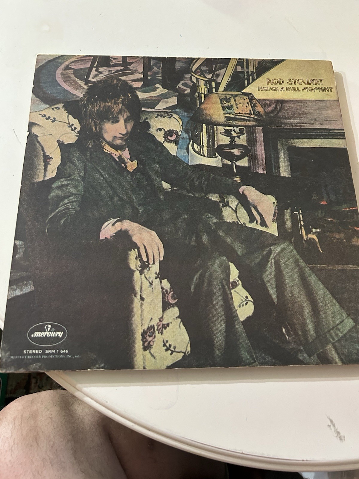 Rod Stewart 'Never a Dull Moment' Vinyl LP Album, 1972 Record SRM 1 646
