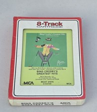 Sealed Vtg Bing Crosby's Greatest Hits 8-Track Tape MCA RCA Club White Christmas picture
