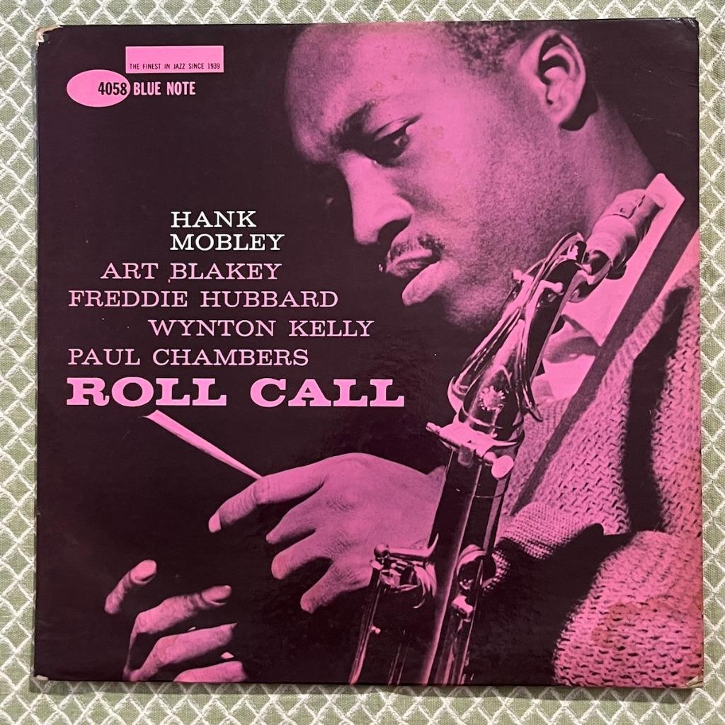 HANK MOBLEY Roll Call WYNTON KELLY BLUE NOTE LP W63, RVG, EAR, MONO VG++ HEAR