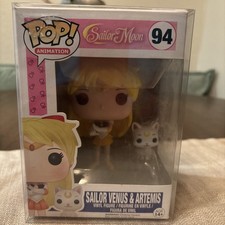 Funko Pop Vinyl: Sailor Moon - Sailor Moon - Venus w/ Artemis #94 picture