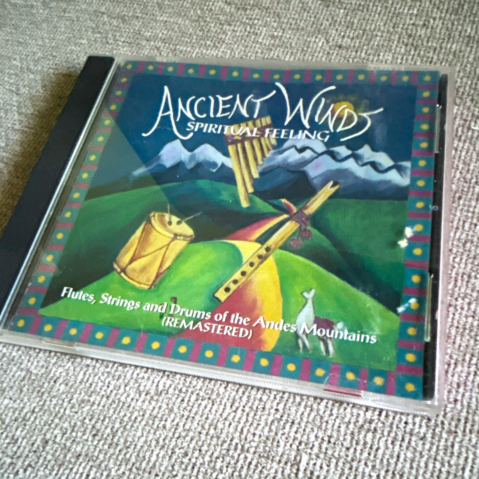 Ancient Winds Spiritual Feeling Remastered CD 1998 World Music Andean