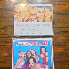 Pop Music 2 CD Lot-Steps Here and Now / You'll Be Sorry & Fe- Mail Flee Fly Flo picture