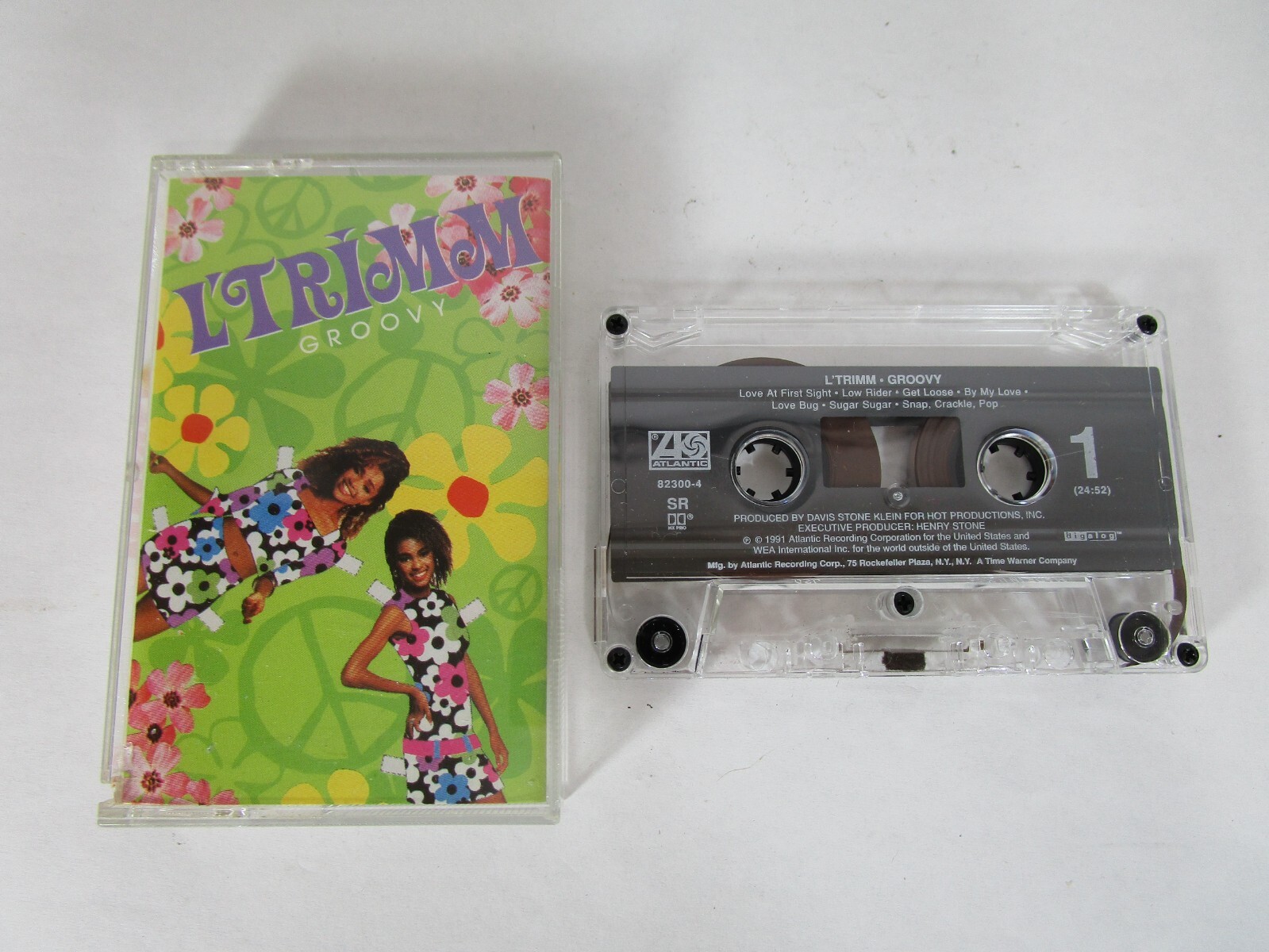 RARE VINTAGE 1991 L'TRIMM GROOVY CASSETTE TAPE ELECTRO BASS HIP HOP