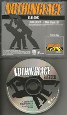 NOTHINGFACE Bleeder 2TRX w/ RARE RADIO EDIT PROMO DJ CD single 2000 Nothing Face picture