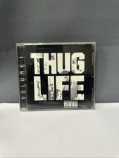 Thug Life Volume 1 CD 1994 Tupac Shakur Rap Hip Hop Interscope picture