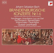 Gustav Leonhardt NEW 2 CD J.S.Bach Six Brandenburg Con. Anner Bylsma Japan OBI picture
