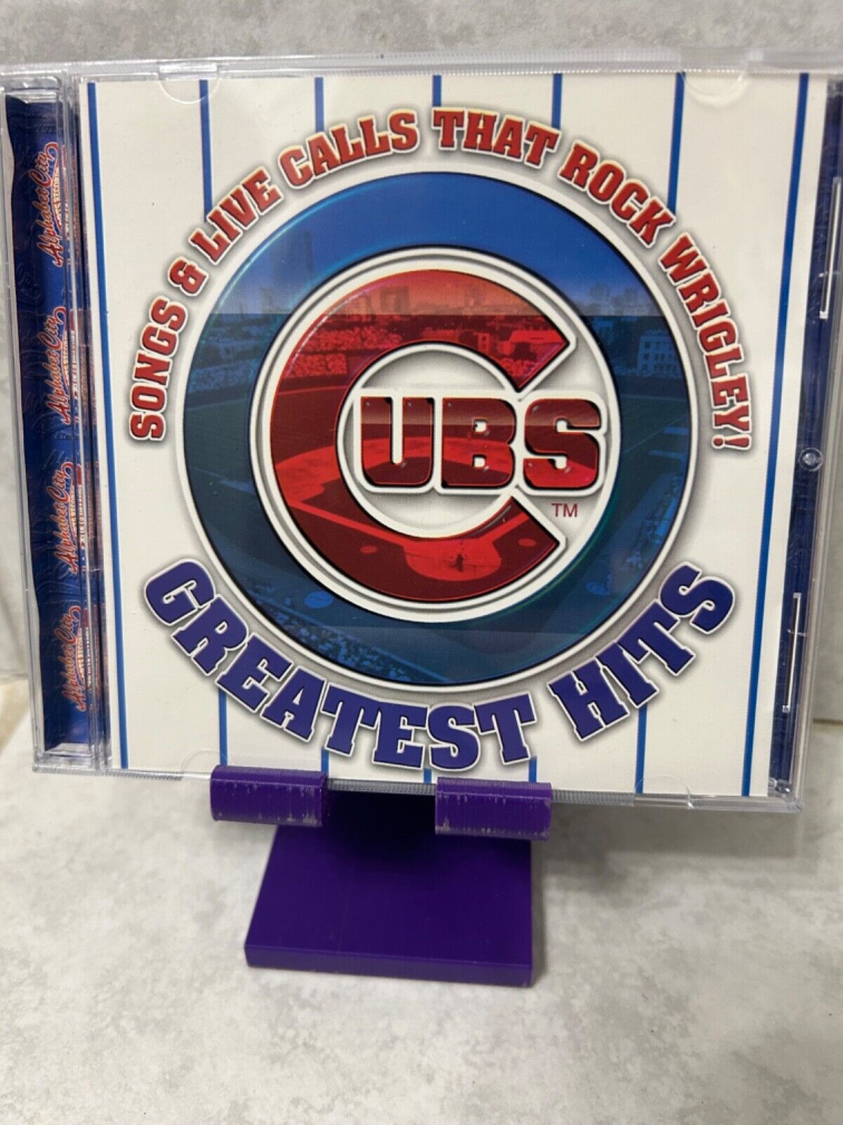 MLB’S (“CHICAGO CUBS”) GREATEST HITS RAP CD