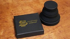Harmonica 2 Chop Cup Black (Silicon) by Leo Smetsers - Trick picture