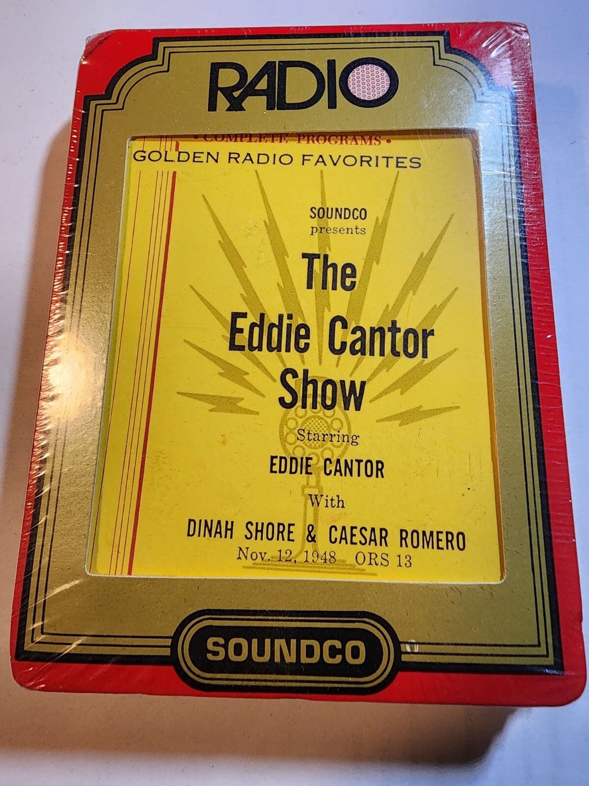 The Eddie Cantor Show -Dinah Shore/Caesar Romero -Factory Sealed ET2