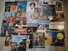 lot of 24 Country Vintage Vinyl Records S-4 picture