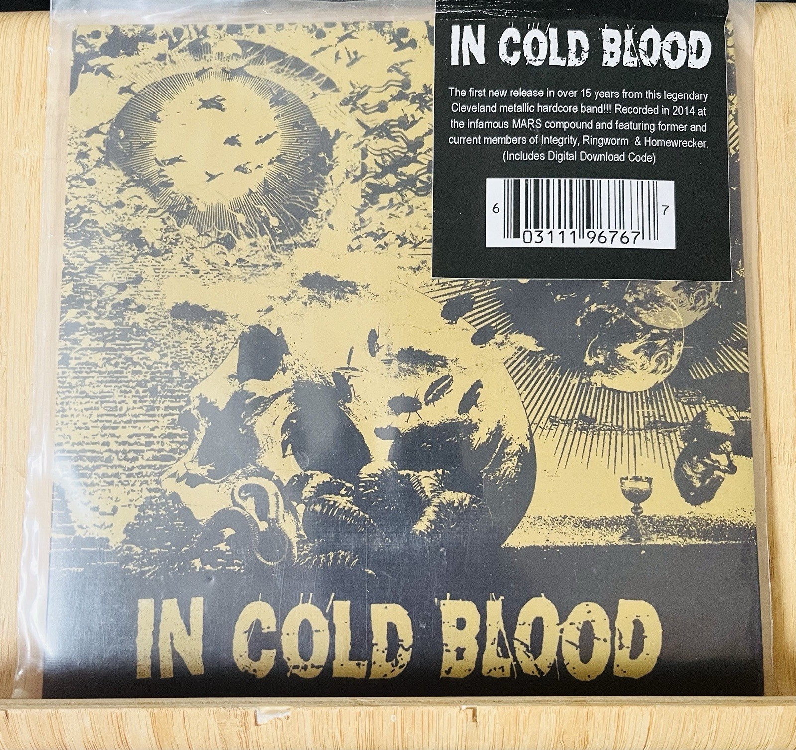 In Cold Blood - Blind the Eyes / Straight Flush LP Vinyl A389 2014 +DL Code